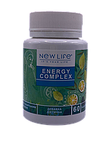 Енерго комплекс ENERGY COMPLEX бета-аланін з ексрактами трав 60 таблеток New Life