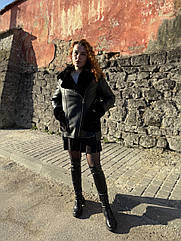 Жіноча дублянка,"Екошкіра".