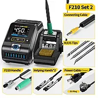 Паяльна станція FNIRSI DWS-200 200W F210-3 Tips