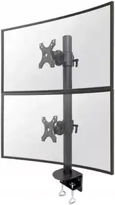 Настільний кронштейн для 2-х моніторів Newstar Fpma-D960Dvblackplus (Fpmad960Dvblackplus)