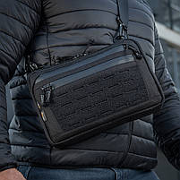 Сумка Admin Bag Medium Elite з липучкою Hex Black, фото 9