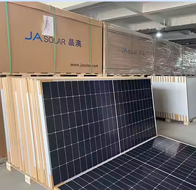 Сонячна панель двостороння Ja Solar JAM72D40-580/MB, 580Вт n-type Bifacial