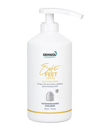 Молоко та мед Шовковий крем Геволь, Gehwol Soft-Feet 500 мл, фото 3