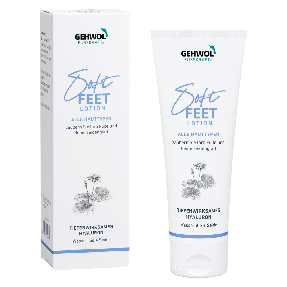 Лосьйон Водяна лілія та шовк Геволь / Soft Feet Lotion Gehwol 125мл