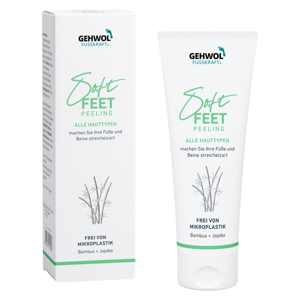 Пілінг для ніг "Бамбук та жожоба" Геволь Soft Feet Gehwol 125 мл