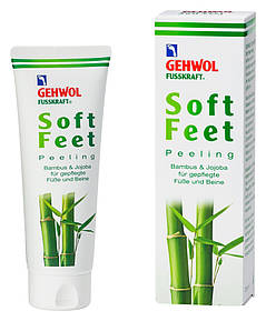 Пілінг для ніг "Бамбук та жожоба" Геволь Soft Feet Gehwol 125 мл, фото 4