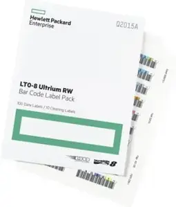Тонер Hewlett Packard Enterprise Barcode Label Pack для LTO-8 Ultrium RW (Q2015A)