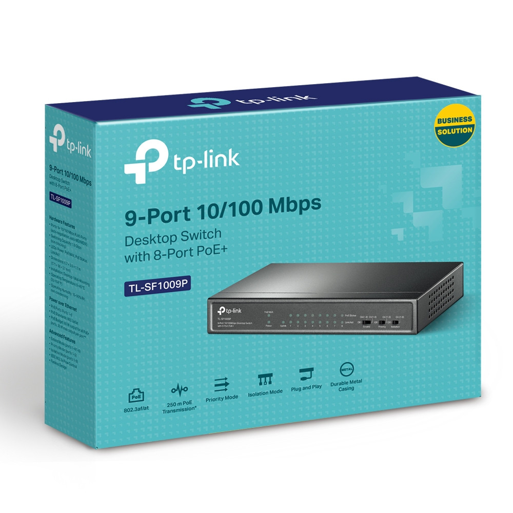 Комутатор некерований TP-Link TL-SF1009P