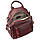 Жіночий середній рюкзак натуральна шкіра бордовий Арт.8547 wine red VIVAVERBA Україна — (54), фото 5