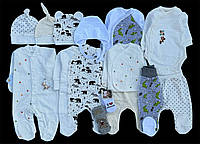 Красивый набор одежды для малышей, качественая одежда, подарок в роддом, осень, зима, 56 см, хлопок