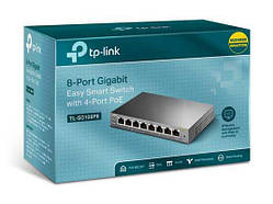 Комутатор Smart TP-Link TL-SG108PE