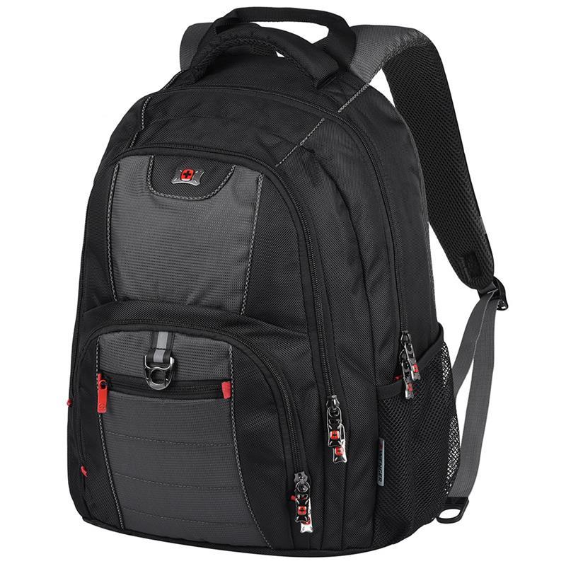 Рюкзак для ноутбука, Wenger Pillar 16", чорно-сірий, 600633