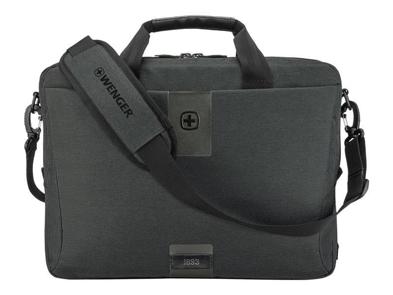 Сумка для ноутбука Wenger, MX Eco Brief 16", сірий, 612263