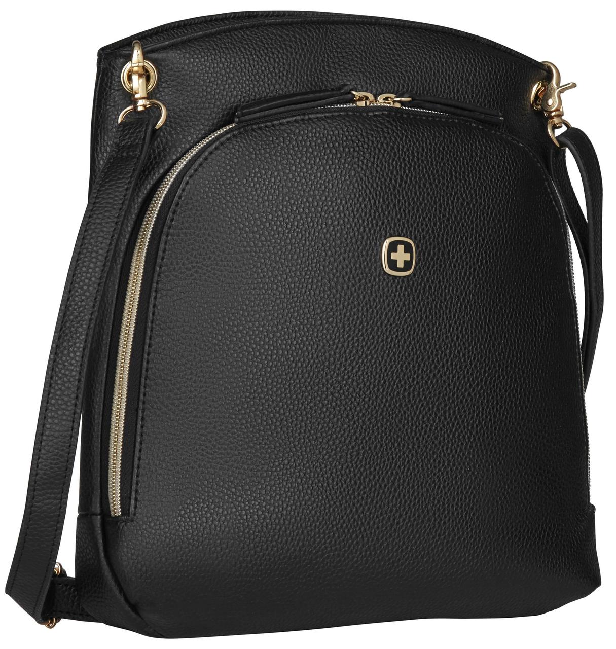 Сумка жіноча Wenger LeaSophie Crossbody Tote 10", чорна, 610189