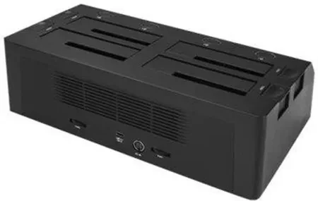 Серверный диск StarTech.com 4 Bay SATA 2.5 / 3.5in SSD / HDD Dock USB 3.1 USB-C / USB-A storage enclosure SATA, фото 1