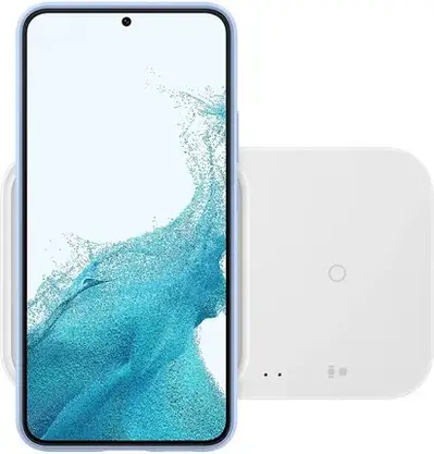 Зарядний пристрій Samsung Super Fast Wireless Charger Duo 15W White (EP-P5400BWEGEU), фото 6