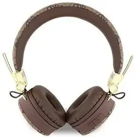 Накладні навушники Guess GUBH704GEMW Brązowy