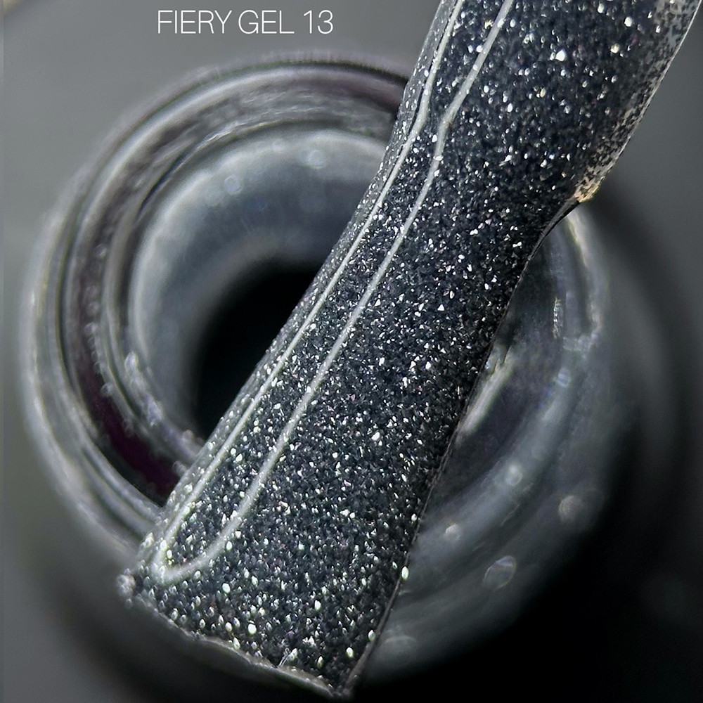 Гель лак для нігтів Saga Fiery Gel №13 сяючий 8мл