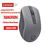 Миша бездротова Lenovo M1 Bluetooth 5.0 комп'ютерна, мишка для ноутбука, ПК, фото 3