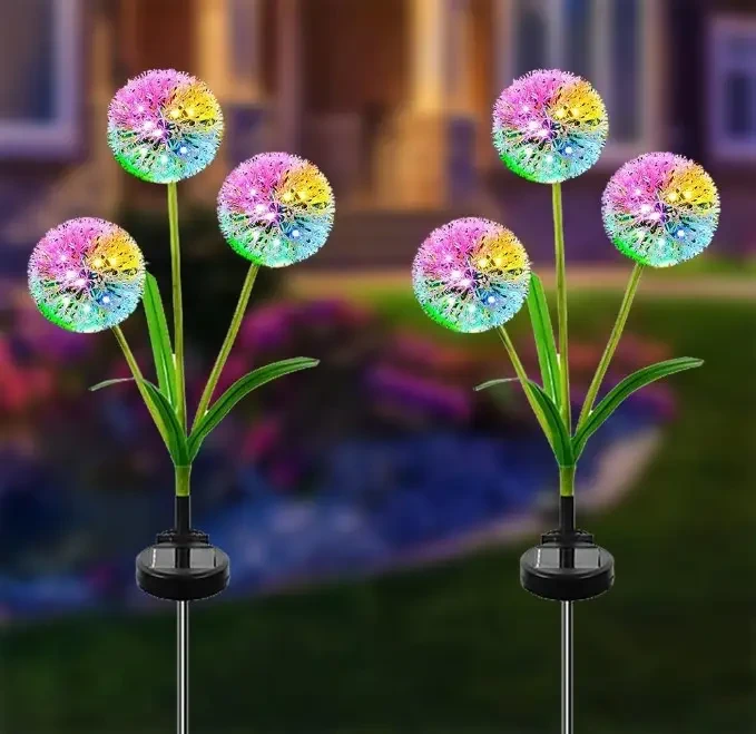Садовий ліхтар на сонячній батареї Кульбаби Dandelion Garden Lights