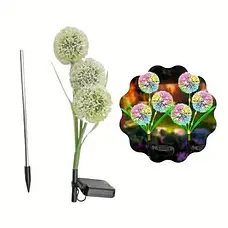 Садовий ліхтар на сонячній батареї Кульбаби Dandelion Garden Lights, фото 3