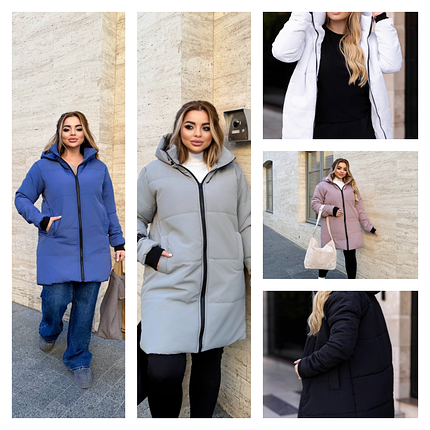 Куртка стьогана батал, фото 1