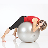 М'яч гімнастичний Powerball ABS із системою антирозрив діаметр 75 см сріблястий TOGU Німеччина, фото 8