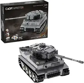 Конструктор Cada Klocki Tygrys Tiger Czołg Zdalnie Sterowany Rc 925El.