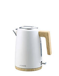 Електрочайник Ardesto EKL-F420WWD, 1.7л, метал, мат, Strix, білий, EKL-F420WWD