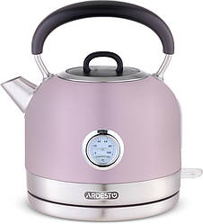 Електрочайник Ardesto EKL-F500L, 1.7л, метал, мат, Otter, ліловий, EKL-F500L