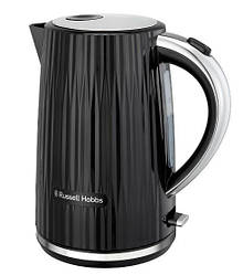 Електрочайник Russell Hobbs Eden, 1.7л, нержавіюча сталь, пластик, чорний, 27361-70