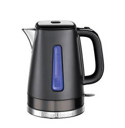 Електрочайник Russell Hobbs Matte Black 1.8л, Strix, метал, чорний, 26140-70