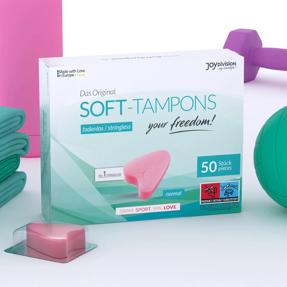 Тампони — Soft-Tampons Normal, 50 шт., фото 1