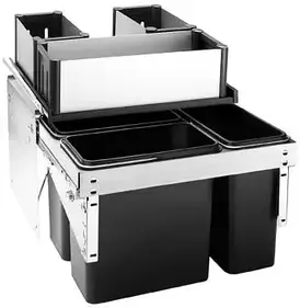 Сортувальна урна Blanco Selektor Select Luxon 60/3 Z Blancosystema 516574