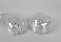 Кришка купольна без отвором для склянки РЕТ (250,350,400,500) NEW (100 шт.)