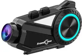 Мотоциклетные аксессуары FreedConn R3 з відеореєстратором 2K