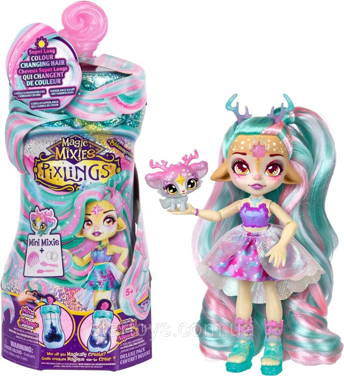 Ігровий набір Magic Mixies Лялька-сюрприз Дірлі Pixlings Делюкс
