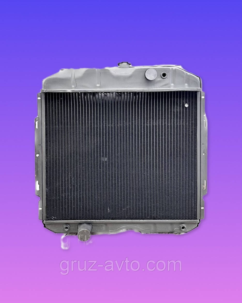 Радіатор водяного охолодження ГАЗ-53 3-х рядний / Р53-1301010 мідно-латунний