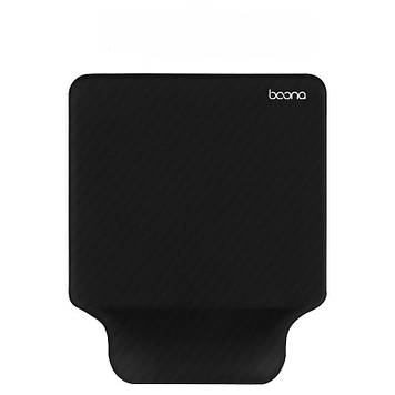 Килимок для миші BOONA із подушкою під зап'ястя чорний