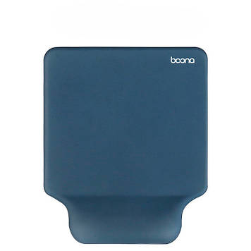 Килимок для миші BOONA із подушкою під зап'ястя синій