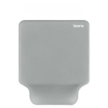 Килимок для миші BOONA із подушкою під зап'ястя сірий