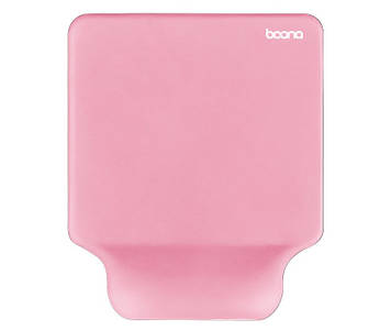 Килимок для миші BOONA із подушкою під зап'ястя рожевий