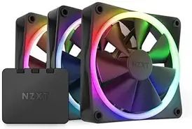 NZXT F120 RGB 3-pack RGB Controller - Black - (RFR12TFB1)