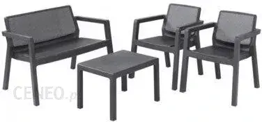 Комплект садових меблів Keter Emily Patio Set 246589 Graphite, фото 1