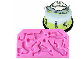 Молд силіконовий CHI Футболісти (202168)