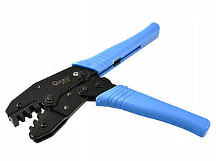 Кліщі для обтиску контактів з тріскачкою 230мм (0,5-6мм) GEKO G01770 - G01770, фото 1