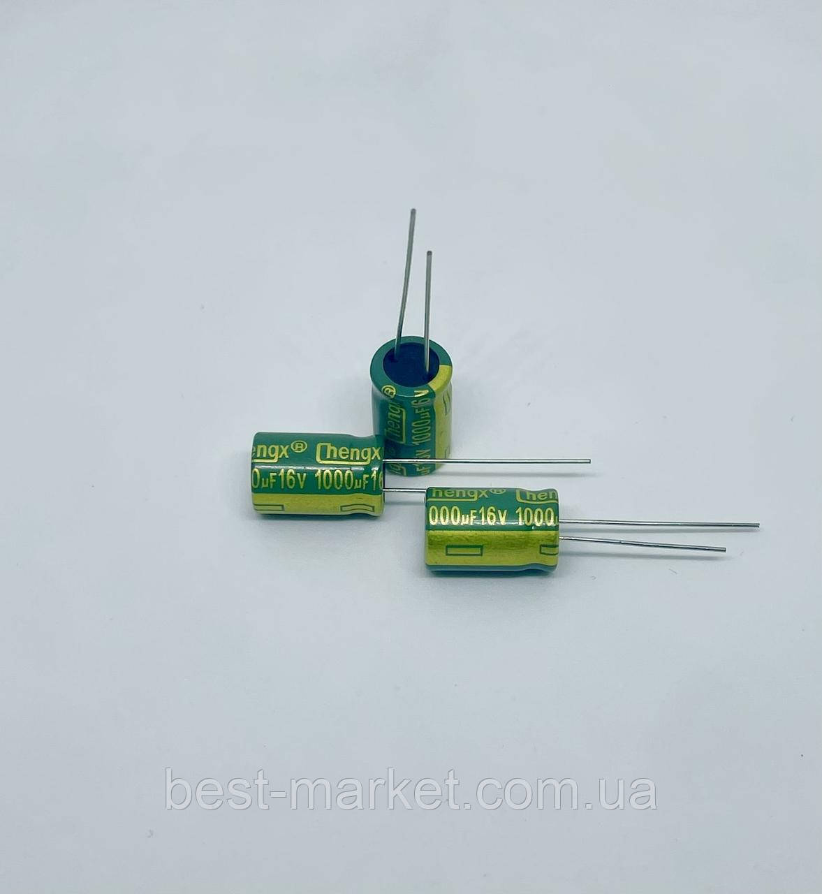 Конденсатор електролітичний Chengx 1000u * 16V Low ESR, фото 1
