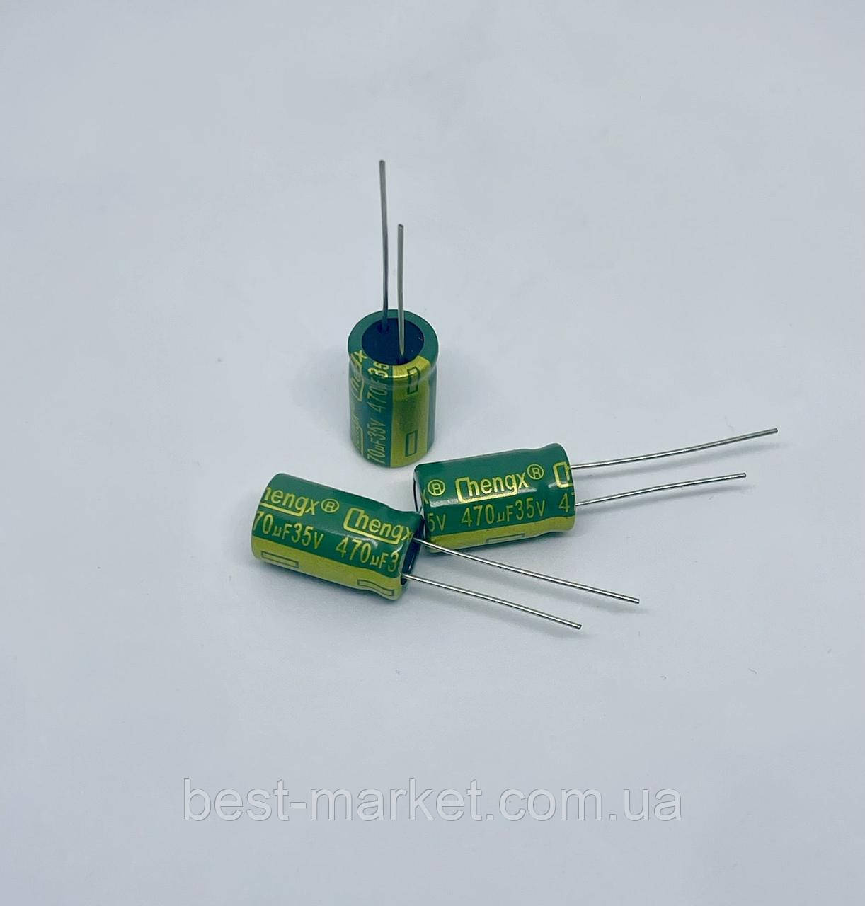 Конденсатор електролітичний Chengx 470u * 35V Low ESR, фото 1