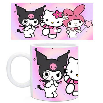 Чашка Куромі та друзі (Kuromi) 8