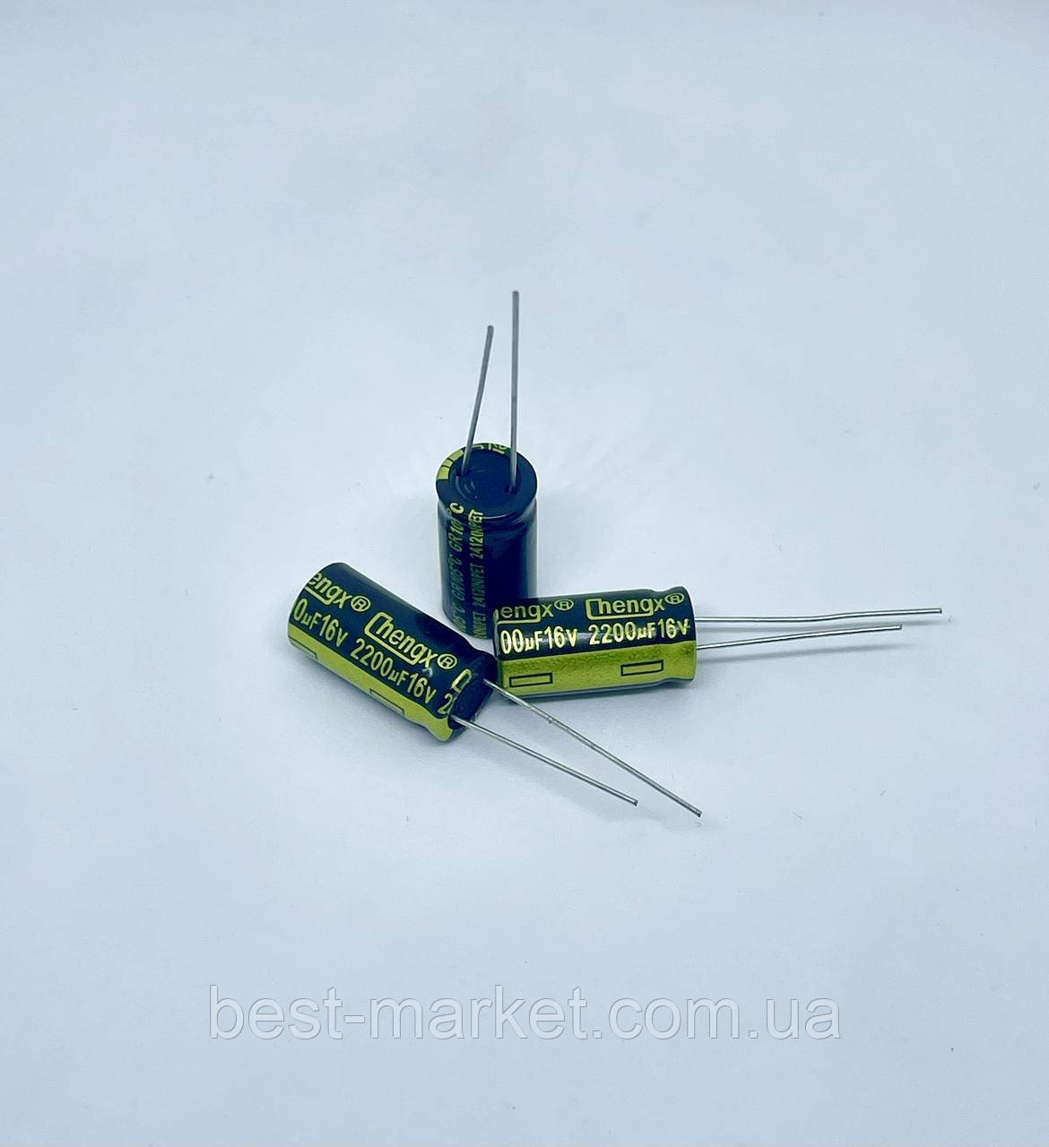 Конденсатор електролітичний Chengx 2200u * 16V Low ESR